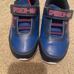 Marvel Spiderman Blue and Red Kids Sneakers
